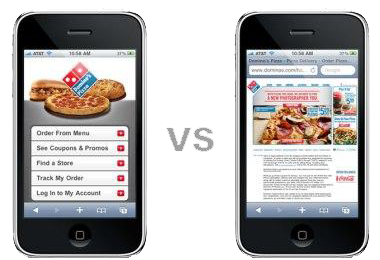 Mobile-Website-vs-Standard-Website